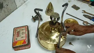1930's Vintage made in India  kerosene stove restoration