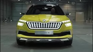 Skoda Vision X - interior Exterior and Drive  - Luxury Car Reviews