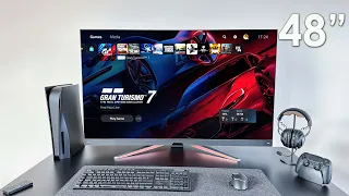 PERFECT 48" HDMI 2.1 Gaming OLED Monitor for PS5 / Xbox Series X | BenQ MOBIUZ EX480UZ Review