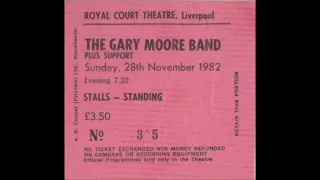 Gary Moore - 01. Cold Hearted - Liverpool Royal Court, UK (28th Nov 1982)