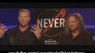 Интервью с Metallica - Правильный перевод от Metal Blast Show