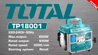 Total Gasoline Generator 800W(TP18001)