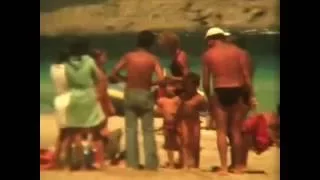 Berlinguer sulla spiaggia libera La pelosa a Stintino