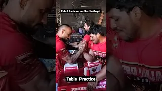 Rahul Panicker vs Sachin Goyal | 2023| Table Practice