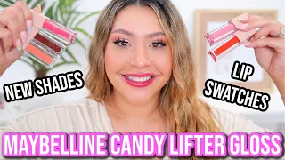 New Maybelline Candy Lifter Glosses *LIP SWATCHES*