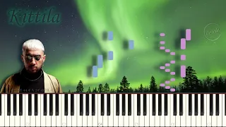 Sofiane Pamart - Kittilä [piano tutorial]