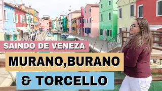 TOUR POR MURANO, BURANO E TORCELLO SAINDO DE VENEZA | POR ISSO QUE VIAJO #EUROGOLPE EP 10