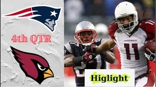 New England Patriots vs Arizona Cardinals 4th Qtr FULL Highlights | Week 12 | NFL Season 2020-21