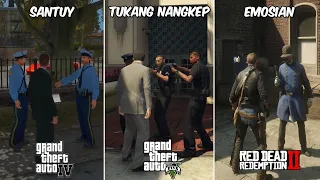 PERBEDAAN REAKSI POLISI PADA 7 GAME OPENWORLD - PART 4