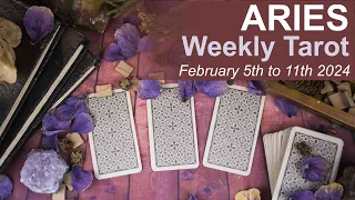 ARIES WEEKLY TAROT READING "THE RIGHT CHOICE ARIES" February 5th to 11th 2024 #weeklytarot #tarot