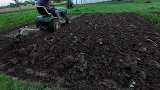 1979 john deere 216H and brinely sleeve hitch plow