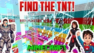 Minecraft: FIND THE BUTTON -- I MEAN, FIND THE TNT!