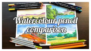 The great watercolour pencil comparison video
