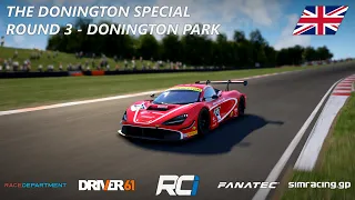 RCI TV | The Donington Special - Round 3 - Donington Park | PRO/SILVER/AM | Live Commentary