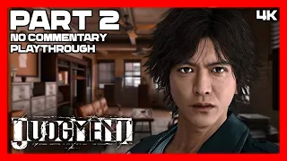 Judgment | No Commentary Playthrough | PC 4K | Part 2