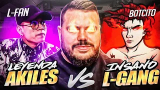 AKILES 🔱 ENFRENTA a L-GANG 👹 Y SE TOXIQUEAN LUEGO DE TERMINAR EL PVP!! 😱🔥 ZELIKA