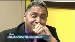 Carlos Alberto de Nóbrega faz Tiririca chorar com mensagem emocionante