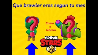 Que brawler eres según tu mes 👍😉