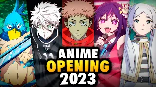 УГАДАЙ OPENING АНИМЕ 🔊🎶 (ИЗДАНИЕ 2023) Лучшие Openings аниме 2023🔥
