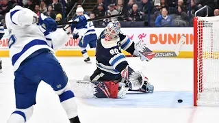 Kucherov delivers OT winner vs. Blue Jackets