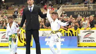 Que Luta! Icaro Moreno X Daniel Barbosa - Jiu-Jitsu Kids