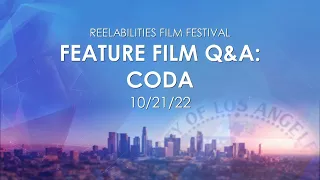 Feature Film Q&A CODA - with Closed Captions