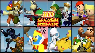 Smash Remix HD Textures Remix 1P Mode All Duo Battles Gameplay (Very Hard)