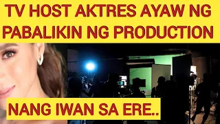 TV HOST AKTRES, BANNED! AYAW NG PABALIKIN NG PRODUCTION