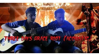 Three Days Grace - Riot(Acoustic) cover ( ТОТсамыйQREW )