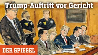 Trump-Auftritt vor Gericht: »Ein seltsamer Anblick, ihn mal so macht- und kraftlos zu sehen«