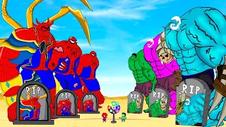 Rescue SUPER HERO HULK Family & SPIDERMAN Family : Back from the Dead SECRET - FUNNY