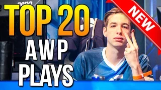 Top 20 AWP Plays Ever By Pro Players ★ CS:GO