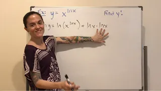 Calculus I: The Natural Logarithm and Logarithmic Differentiation (full lecture)