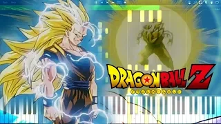 Dragon Ball Z OST - SSJ3 Goku Theme | Piano Tutorial, ドラゴンボールＺ【ピアノ】