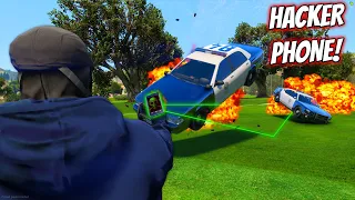 I Hack Every Cop Car In GTA 5 !