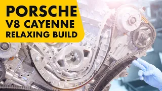 FULL ENGINE BUILD Porsche V8 Cayenne - Start to Finish [4K] | Relaxing | Aartal Sportwagen