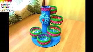 Plastic bottle craft idea /Best out of waste craft idea/Plastic bottle organizer