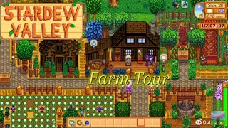 My Year-8 Stardew Valley Farm Tour ( 100%, 1.6, No Mods)