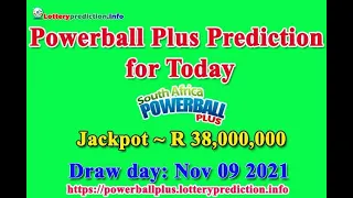 How to get Powerball Plus SA numbers predictions on Tuesday 09-11-2021? Jackpot ~ R38 millions