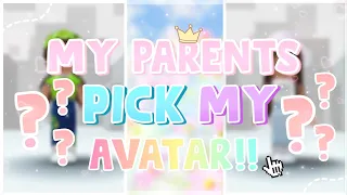 My Parents Pick My Avatar! 🛍️ Roblox 2021 || adorxfleur ♡