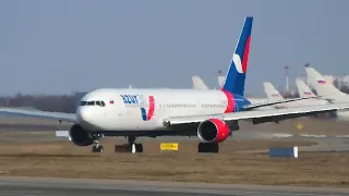 Редкий Боинг 767 Azurair во Внуково | Споттинг