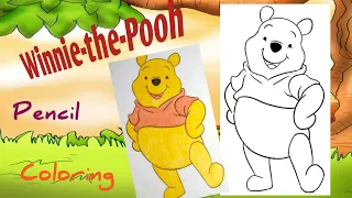 Coloring Winnie the Pooh | @kimmiTheclown | @MagicFingersArt | @colortv5896