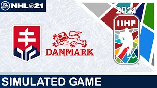 NHL 21 | IIHF Worlds 2021 | Slovakia - Denmark | Highlights