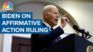 Biden slams Supreme Court affirmative action ruling