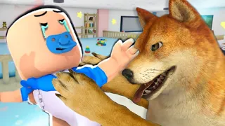 NUNCA DEIXE SEU BEBÊ COM ESSE CACHORRO! | Roblox | Twilight Daycare