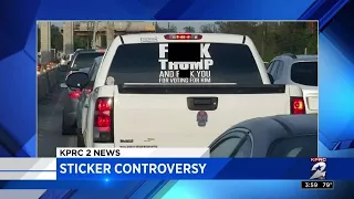 Fort Bend County sheriff speaks about Facebook post on anti-Trump sticker