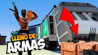 Nos Fugamos De La Poli En Un Camion Basurero GTA 5 Roleplay