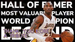 Kobe Bryant Hall of Fame Tribute | Thank You Kobe | #KOBE