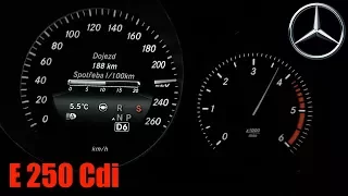 2014 Mercedes Benz E 250 Cdi 150 kW | 0-200 km/h - acceleration |023|
