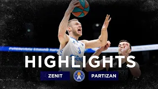 Zenit vs Partizan NIS Highlights | VTB League SuperCup 2022